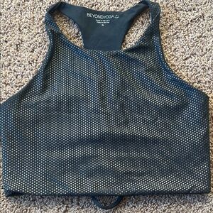 Beyond Yoga Women's Polka Dot Cropped Top Size XL